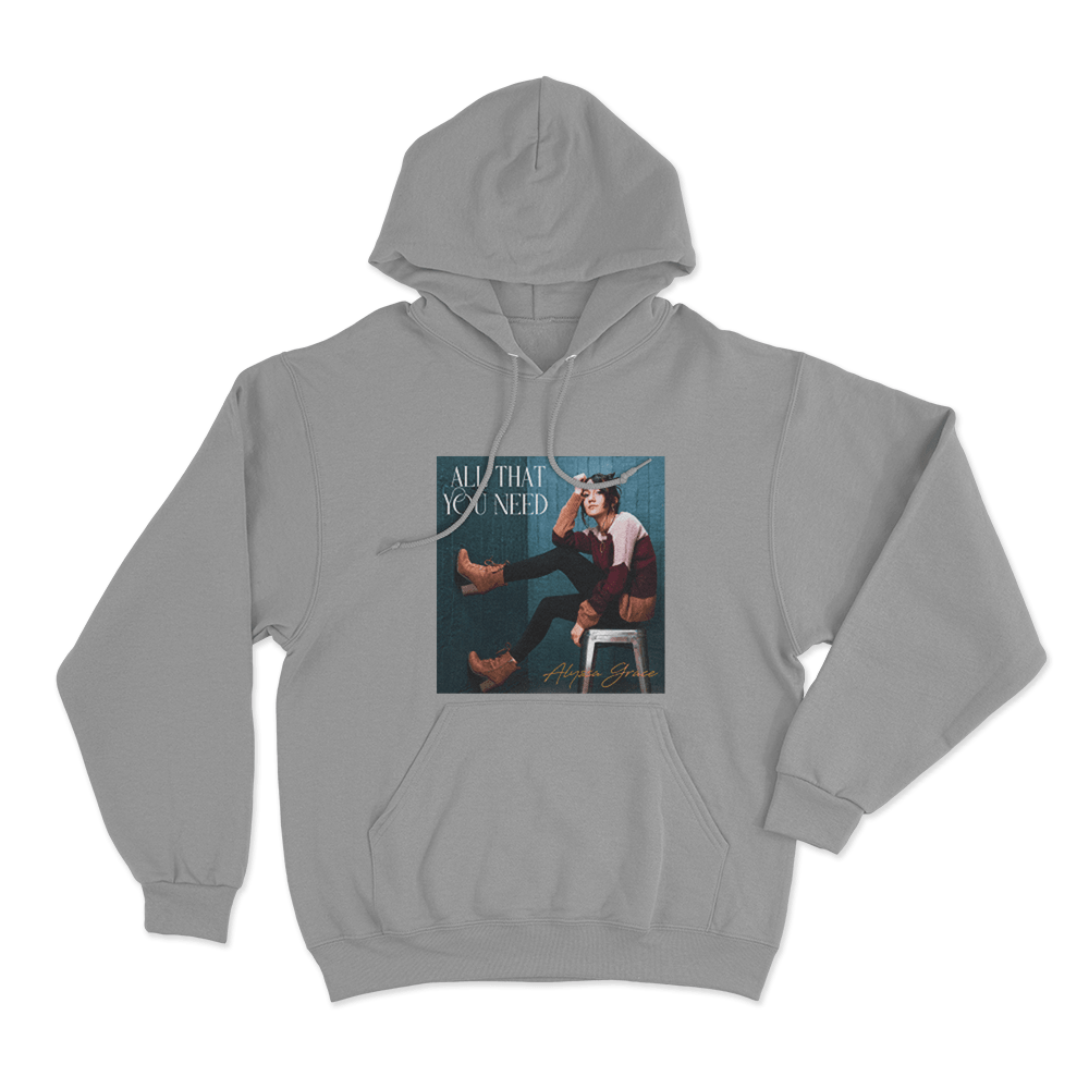 All That You Need Unisex Hoodie Grey All That You Need Unisex Hoodie Grey