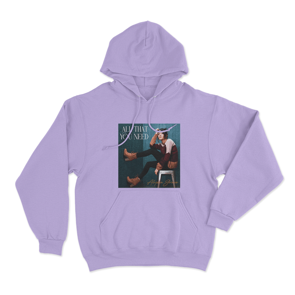 All That You Need Unisex Hoodie Purple All That You Need Unisex Hoodie Purple