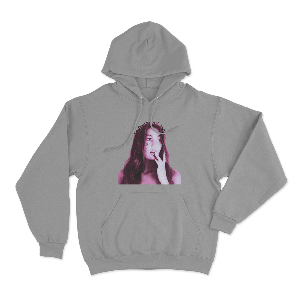 Alyssa Grace Portrait Unisex Hoodie Grey Alyssa Grace Portrait Unisex Hoodie Grey