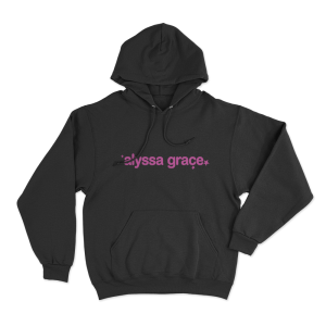 Alyssa Grace Stars Unisex Hoodie Black