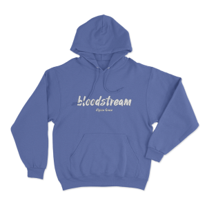 Bloodstream Unisex Hoodie Blue