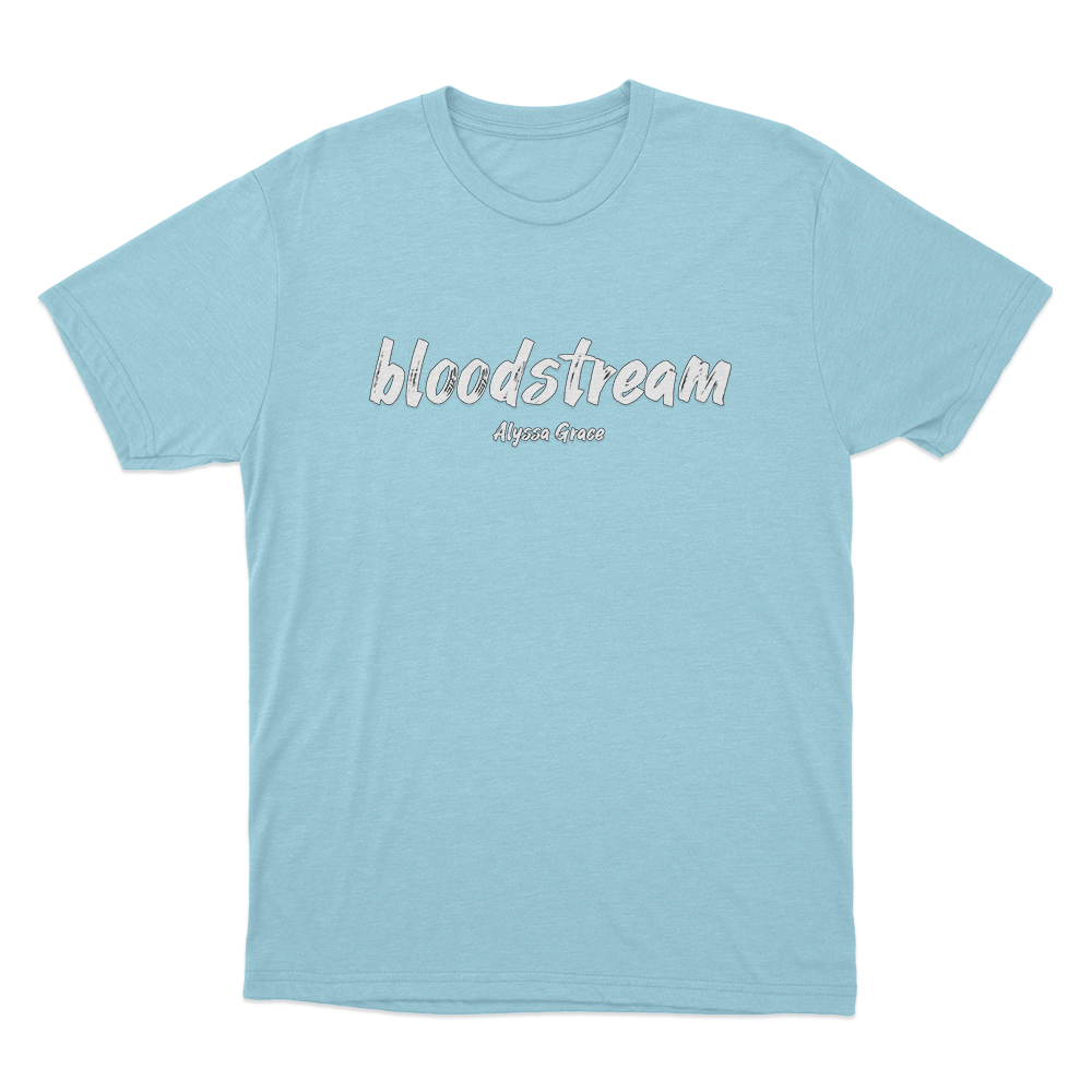 Bloodstream Unisex T Shirt Sky Blue Bloodstream Unisex T Shirt Sky Blue