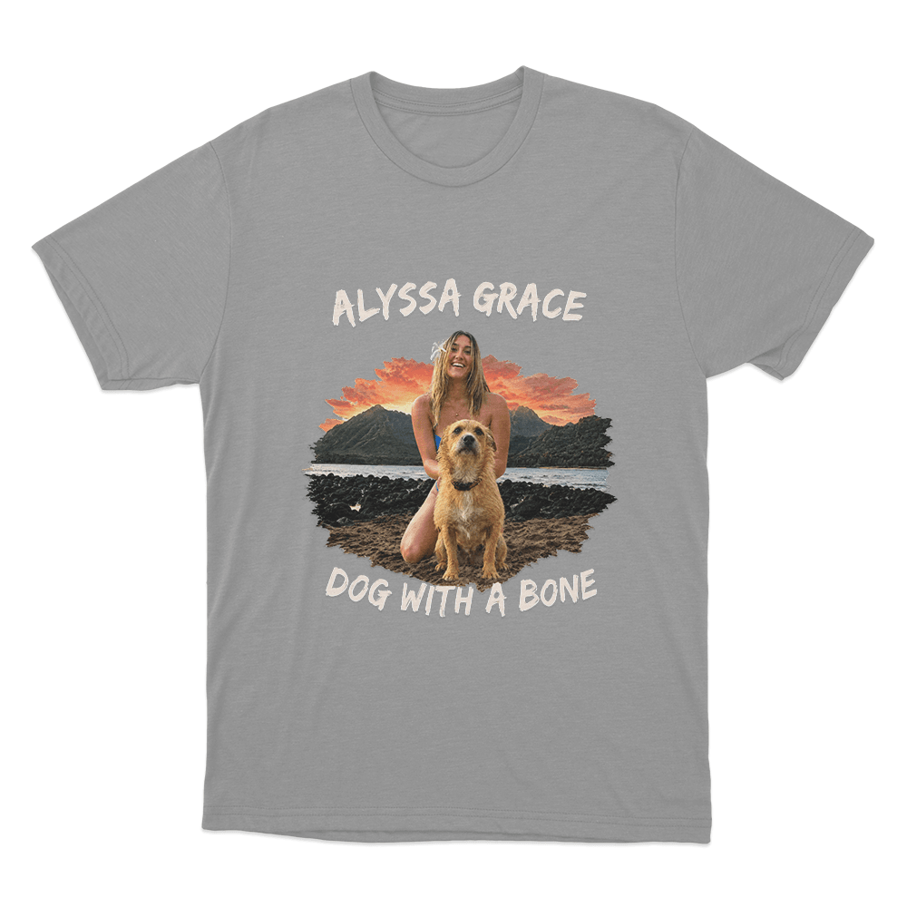 Dog With A Bone Unisex T Shirt Grey Dog With A Bone Unisex T Shirt Grey