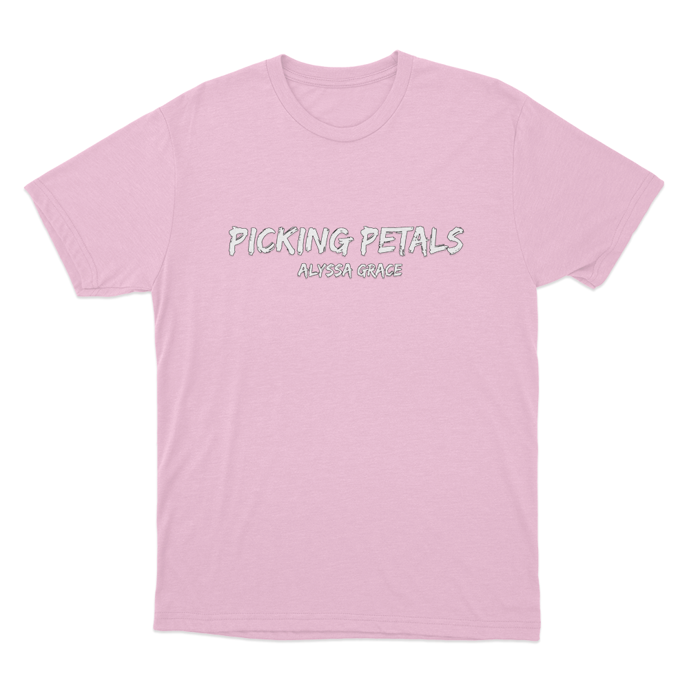 Picking Petals Unisex T Shirt Pink Picking Petals Unisex T Shirt Pink