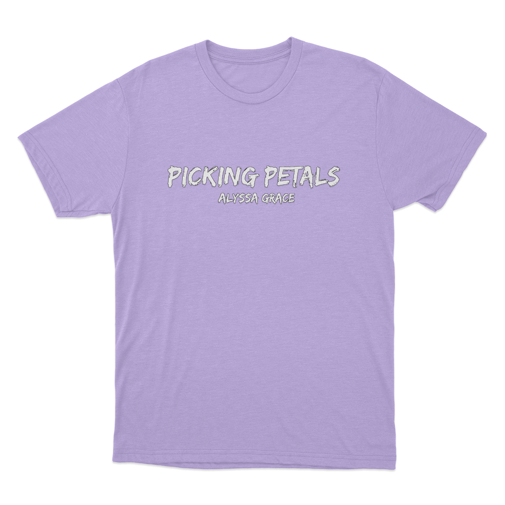 Picking Petals Unisex T Shirt Purple Picking Petals Unisex T Shirt Purple